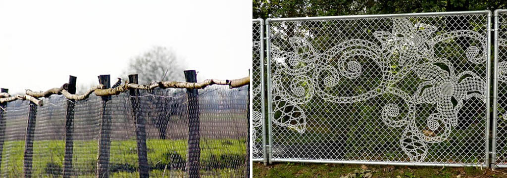 Забор из сетки рабицы: виды для разных грунтов и целей, как сделать и .