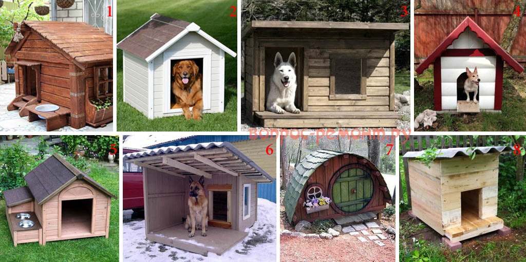 Утепленная будка для собаки: чертежи.