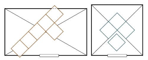 Укладка плитки по диагонали расчет монтаж ТОП-3 производителей